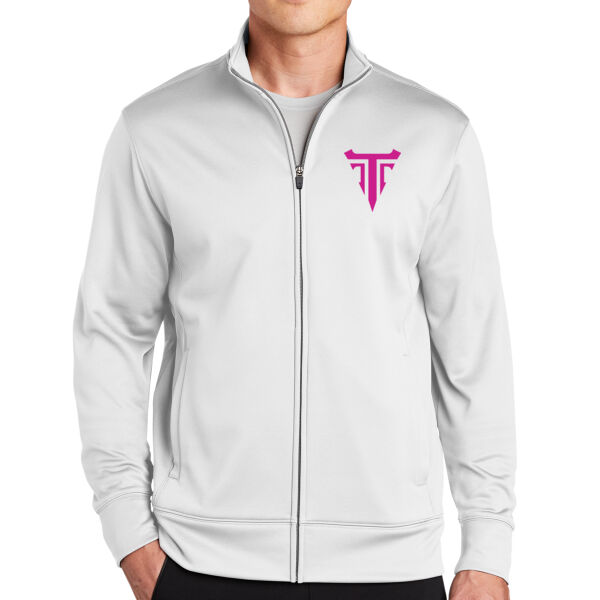 Triple Threat Basketball Fleece Full Zip Jacket Thumbnail