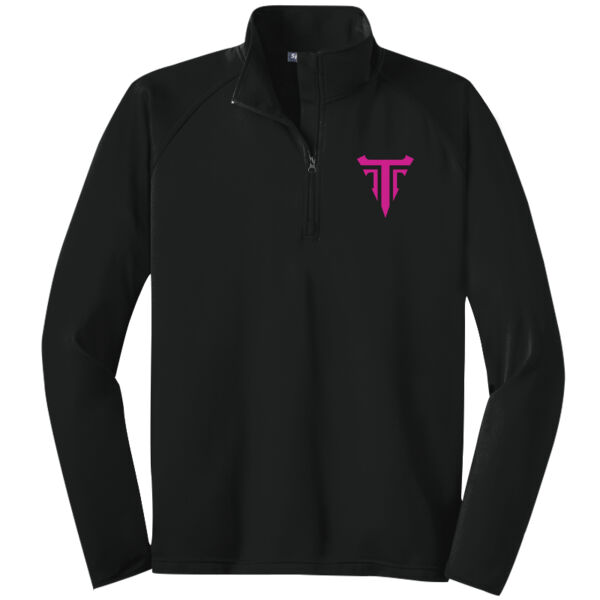 Triple Threat Basketball Stretch 1/4 Zip Pullover Thumbnail